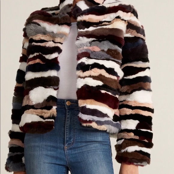 Love Token Real Fur Jacket - Picture 1 of 8